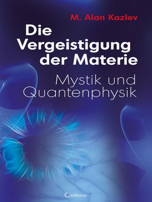 cover image of Die Vergeistigung der Materie